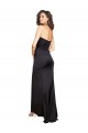 Silky Satin One Shoulder A-Line Black Prom Dress Canada Factory