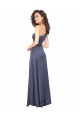 Silky Satin One Shoulder A-Line Dusk Prom Dress Canada Factory