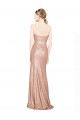 Sequin Sweetheart Low Back A-Line Rose Gold Prom Dress Canada Factory