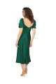 Silky Satin Sweetheart Low Back A-Line Hunter Prom Dress Canada Factory