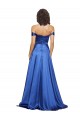 Stretch Satin Sweetheart A-Line Royal Blue Prom Dress Canada Factory