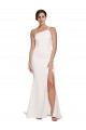 Stretch Crepe Strapless Sheath Ivory Prom Dress Canada Factory