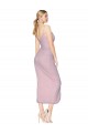 Soft Chiffon High Neck Knee Length Mermaid Primrose High Low Prom Dress Canada Factory