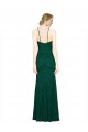 Lace High Neck Low Back Mermaid Dark Green Prom Dress Canada Factory