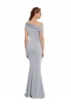 Stretch Crepe One Shoulder Mermaid Grey Prom Dress Canada Factory