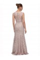 Lace Scoop Neck Mermaid Prom Dress Canada Factory