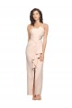 Stretch Crepe Strapless Low Back Sheath Nude Prom Dress Canada Factory