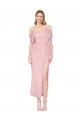 Soft Chiffon High Neck Mermaid Primrose Prom Dress Canada Factory
