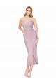 Soft Chiffon High Neck Knee Length Mermaid Primrose High Low Prom Dress Canada Factory
