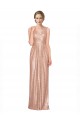 Sequin V-Neck Sheath Rose Gold Prom Dress Canada Factory