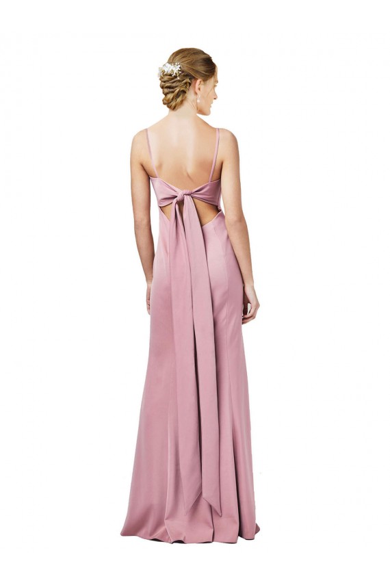 Stretch Crepe Square Neck Long Sheath Black Prom Dress Canada Factory
