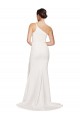 Stretch Crepe Strapless Sheath Ivory Prom Dress Canada Factory